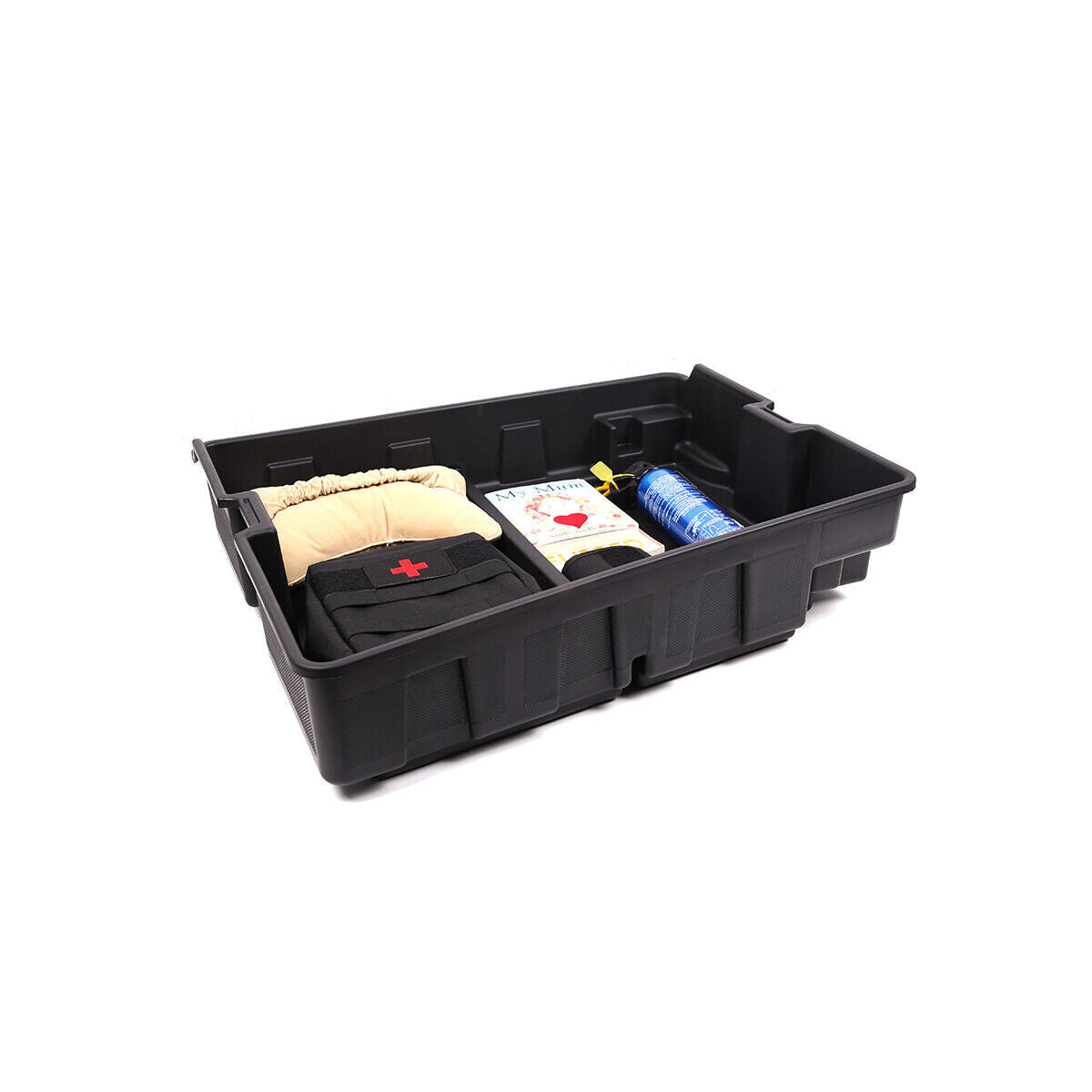 1PC Storage Box Tray for Land Rover for Defender 20-2023 Trunk Organizer ABS Black