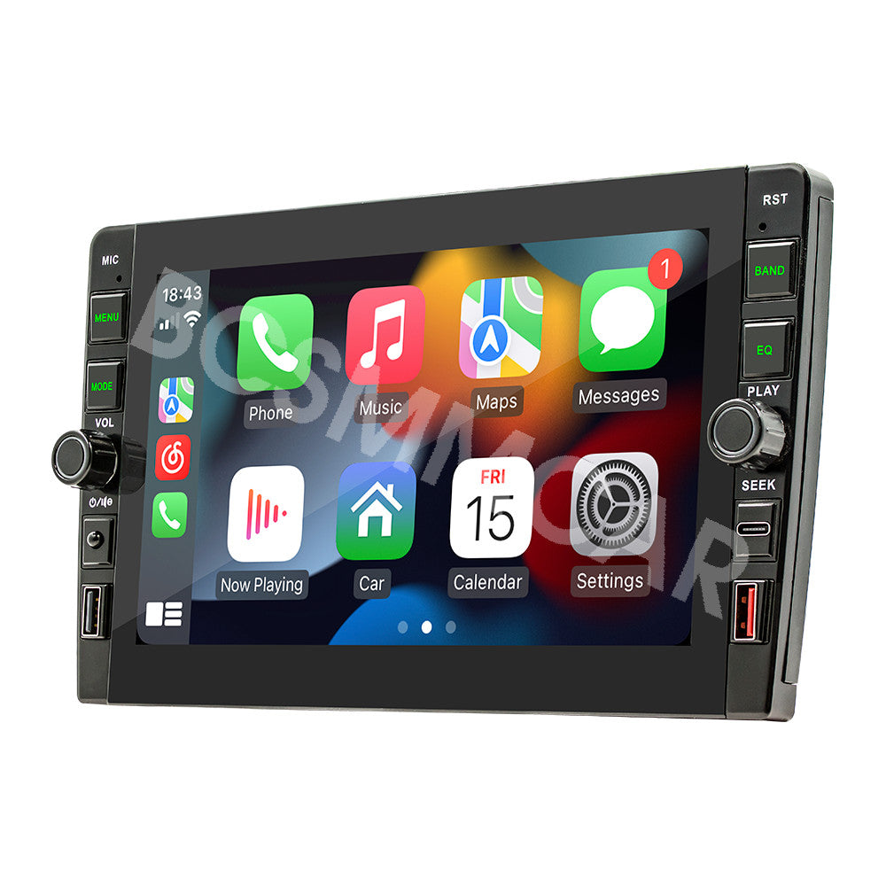 2Din Car Radio Stereo GPS Navigation 2+32G For Apple Carplay Android Auto
