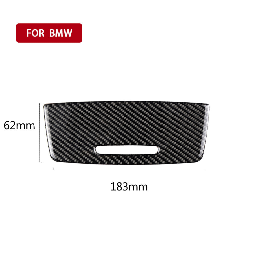 Carbon Fiber Interior Ashtray Panel Cover for BMW 3 Series E90 E92 E93 2005-2012