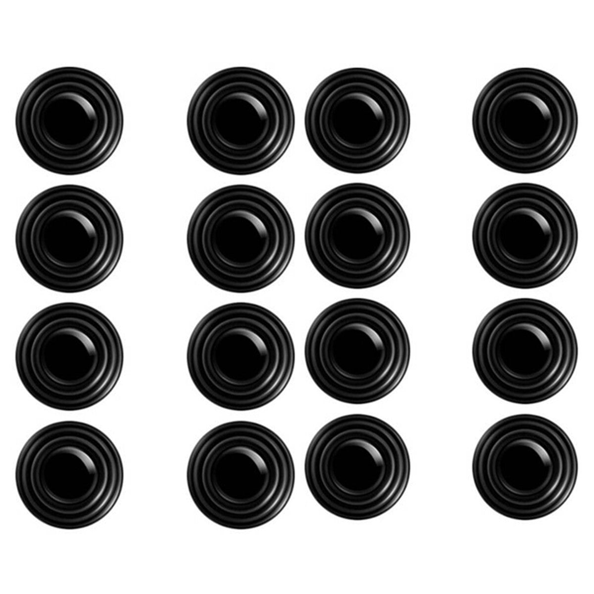 16Pcs Car Door Pads Shock Absorbing Protector Stickers Silicone Pad Accessories