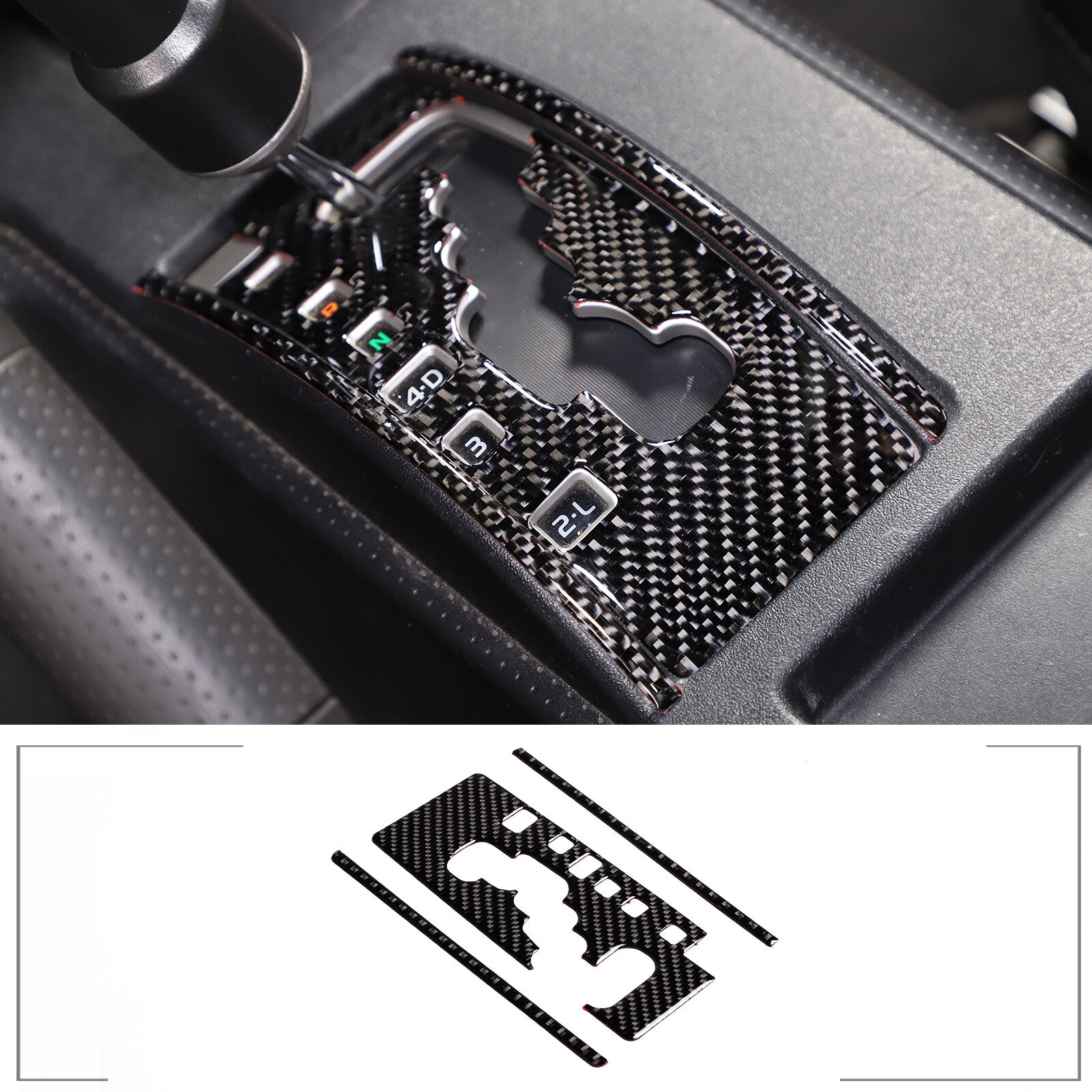 ABS carbon fiber driveside dashboard trim cover for Corvette C8 2020-2024