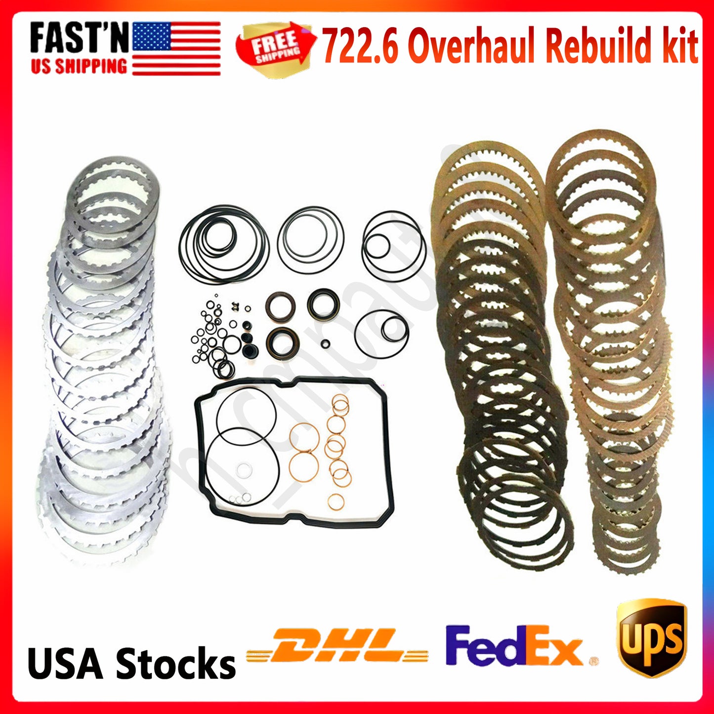 722.6 Engine Master Overhaul Rebuild kit Transmission FitS for Mercedes-Benz 5-SPEED
