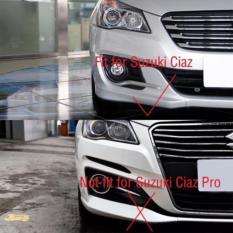 Front Bumper Tow Hook Cover Cap Trim for Suzuki Ciaz 2015-2017 Unpainted