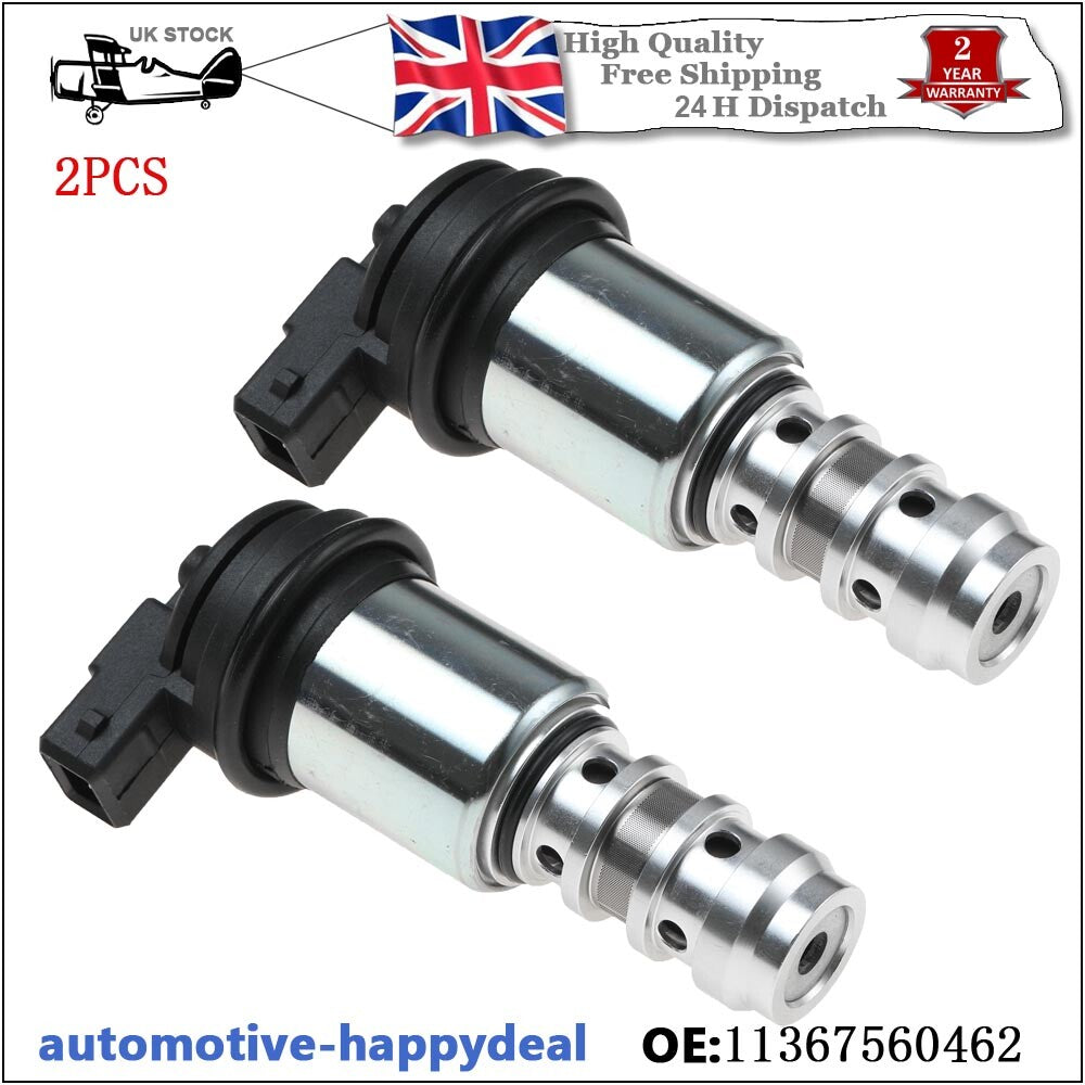 2X for BMW 3 SERIES E46 E90 E91 VVT SOLENOID VALVE OIL CONTROL VALVE 11367560462