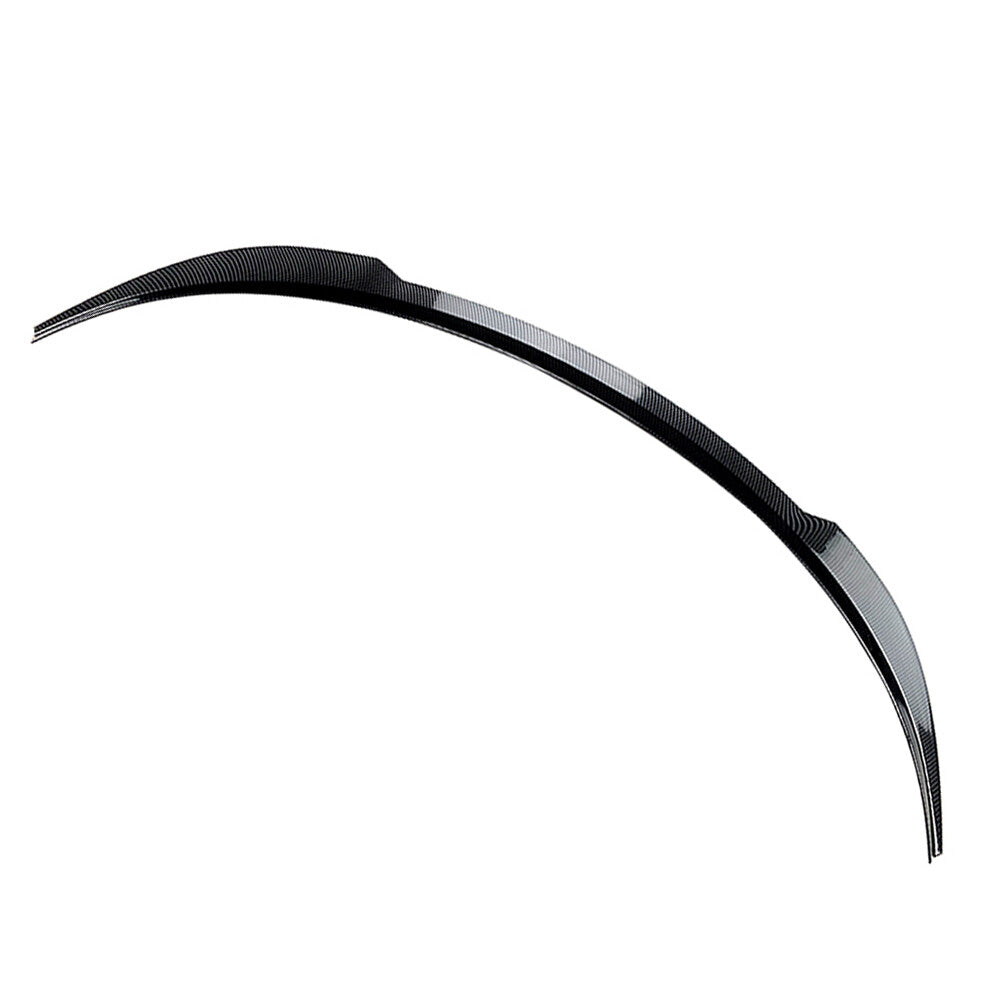 1x for Tesla for Model Y 2020 2021 2022 Carbon Fiber ABS Rear Spoiler Trunk Wings