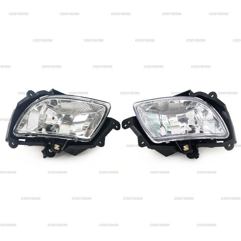 Dual front bumper fog light drive lights for Hyundai Sonata NF Ser2 2008 - 2010