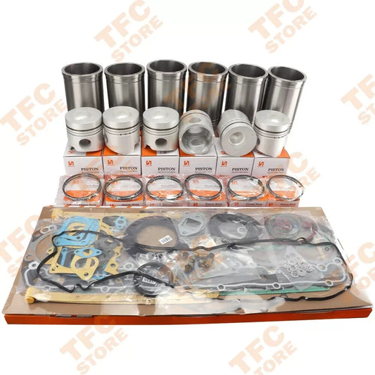 6D15 6D15T Engine Rebuild Kit for Mitsubishi Excavator New??