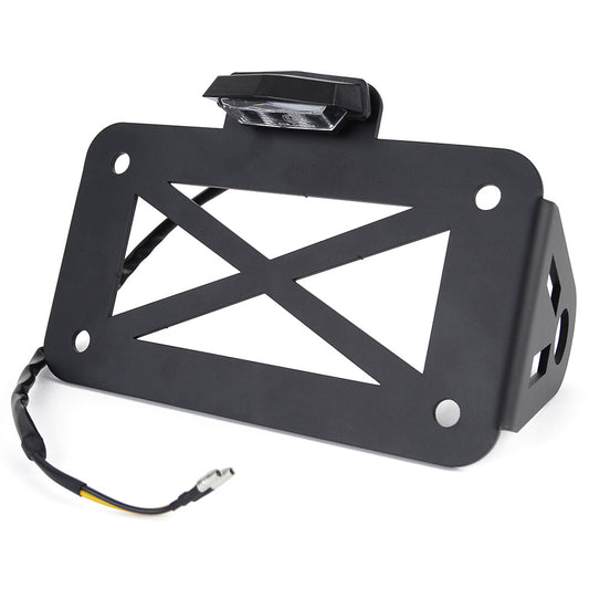 Suitable for Harley Chopper Bobber motorcycle side-mounted taillight and license plate bracket