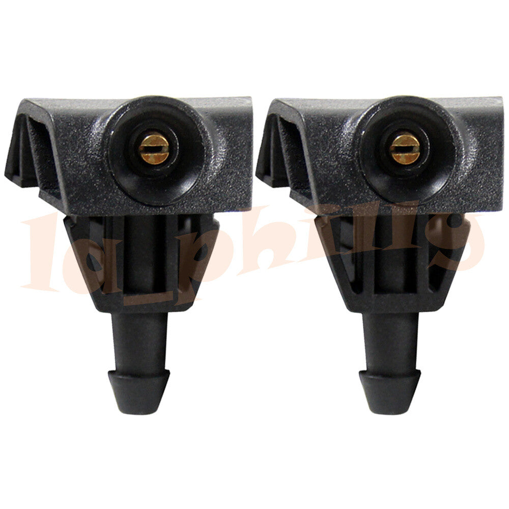 2Pcs for Nissan Note 2006 ¨C 2013 Front Windshield Wiper Washer Nozzle Spray Jet