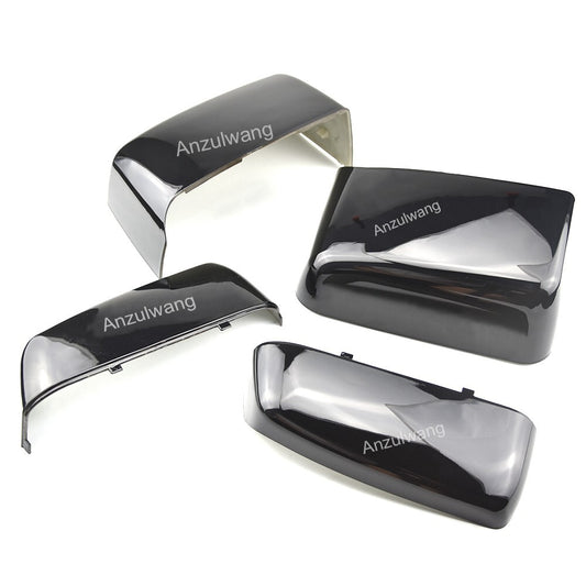 4pcs Car Rearview Side Mirror Cover For 2014-2019 for Chevy Silverado for GMC for Sierra