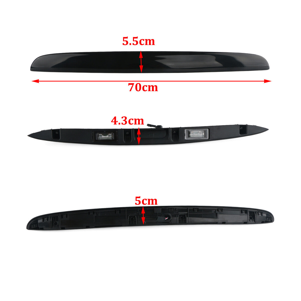 Rear trunk start handle cover suitable for Mini Cooper R55 R56 R57 R58 R59 2007-2015