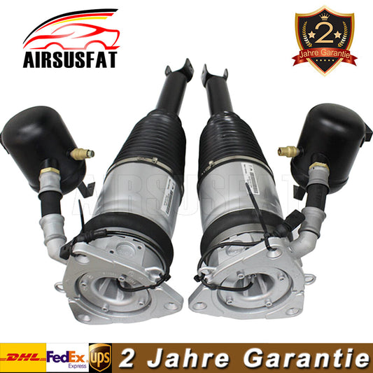 2x strut air suspension shock absorber rear for Audi for A8 D3 4E Quattro 2002-2010