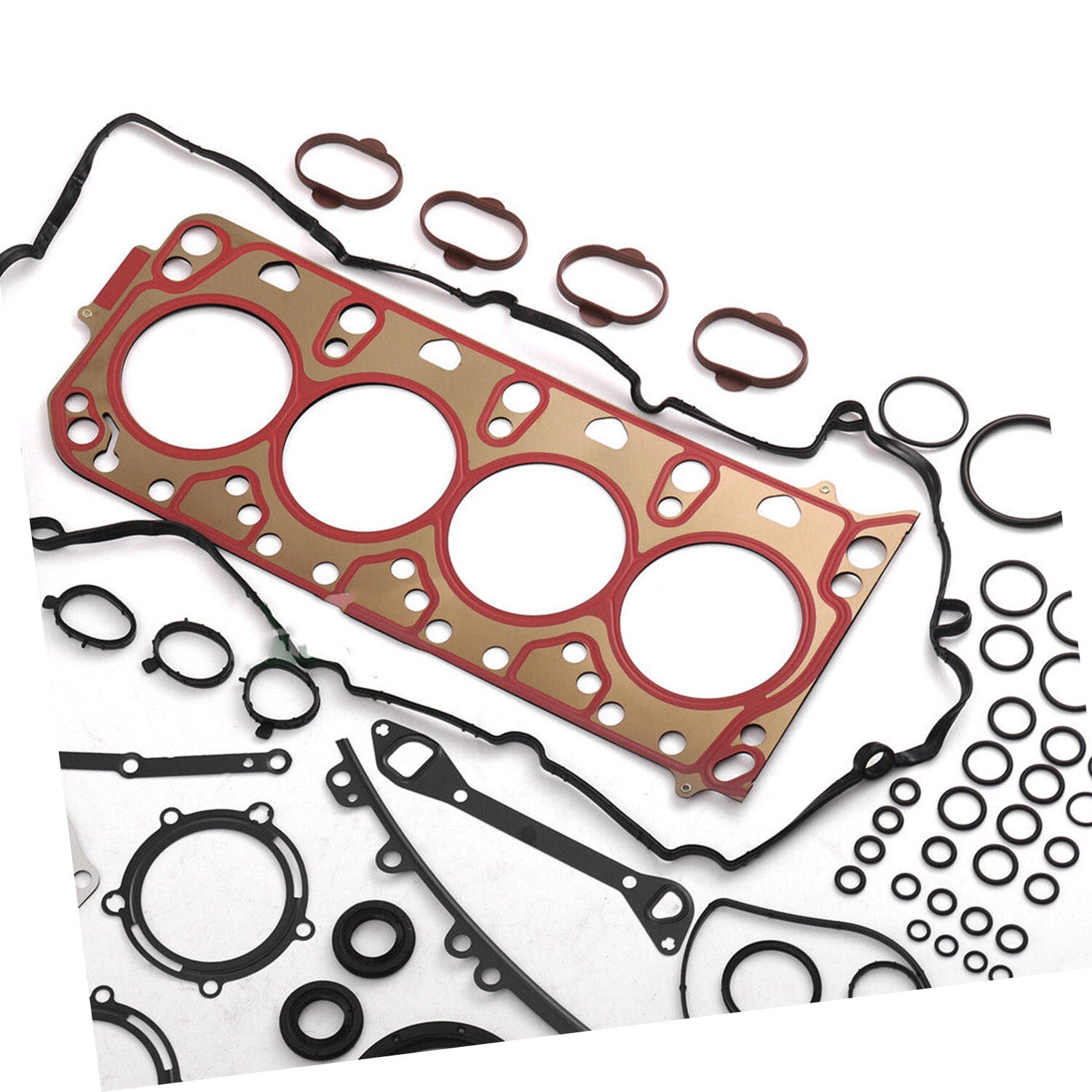 Overhaul Rebuild Gasket Kit 4.8L for Porsche for Cayenne for Panamera S GTS V8 Engine