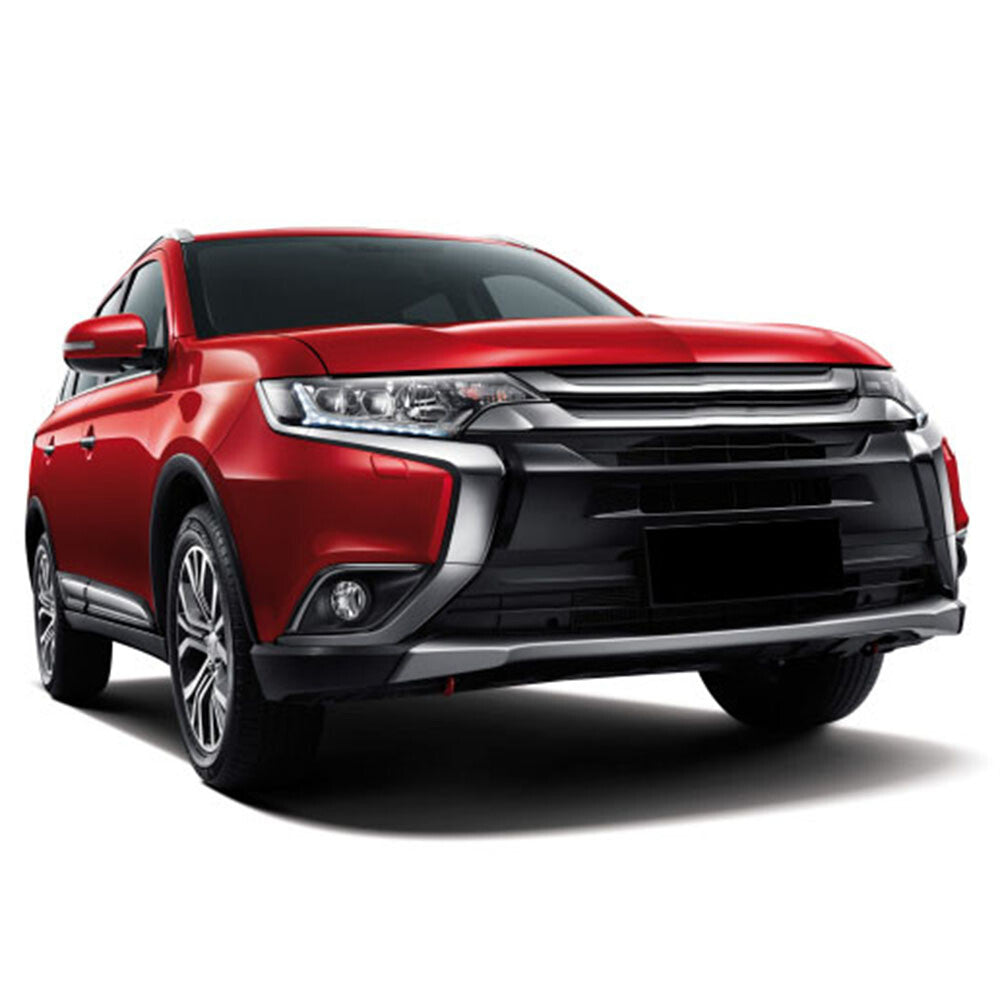 pair of front fog light protector bezel trims for Mitsubishi Outlander 2016 - 2019