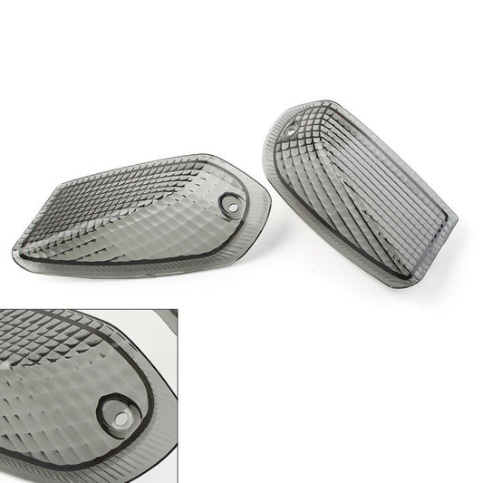 for KAWASAKI ZZR400 600 1990-92 Rear Turn Signal Indicator Light Lamp Lens Smoke