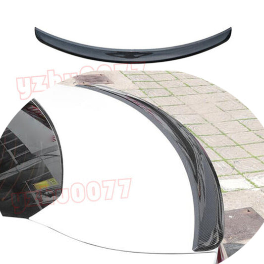 for Chevrolet 2016-21 Malibu ABS Carbon Fiber Rear Tail Trunk Spoiler Wing Lip
