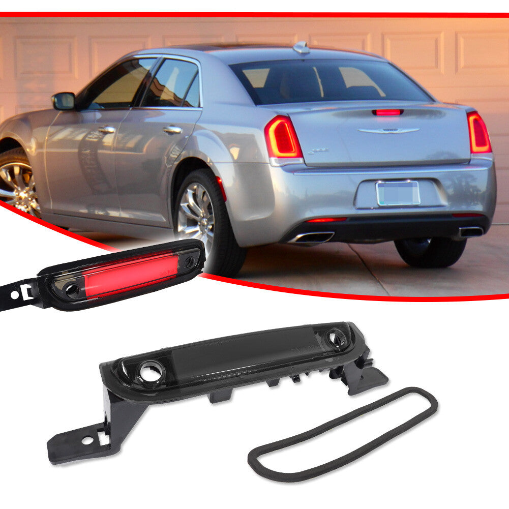One smoke lens LED rear high mount third brake light for 2015-23 for Chrysler 300