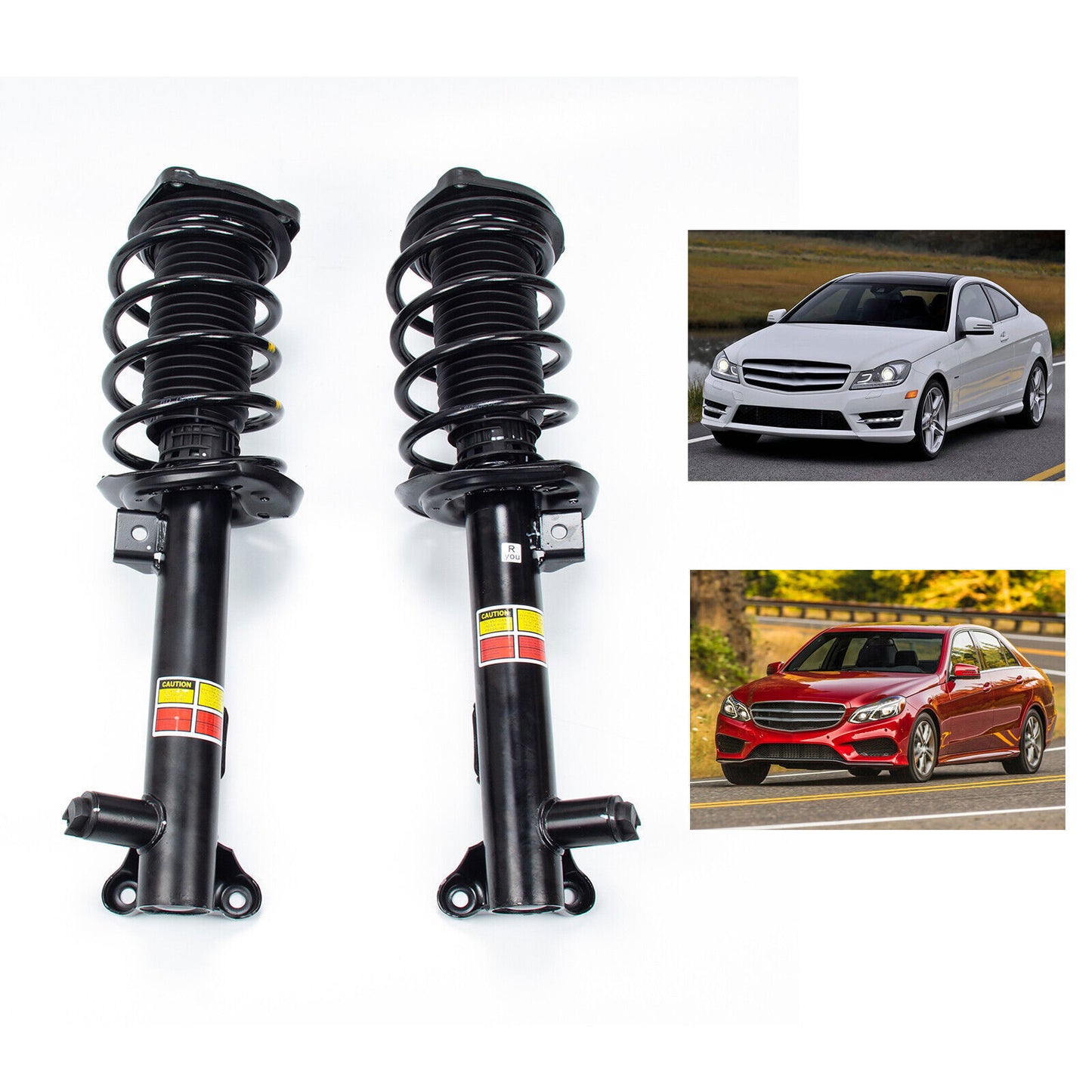4 Assys CCD front and rear shock absorber struts suitable for the for Ford Expedition and for Lincoln for Navigator 2018