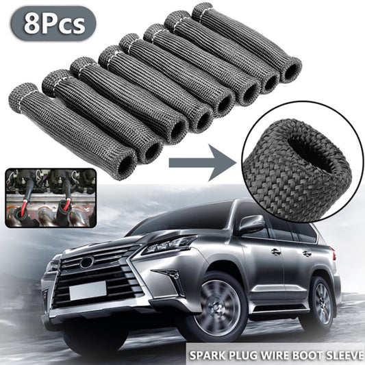 Universal spark plug wire shoe heat shield cover for Toyota , for Chevrolet , for Ford