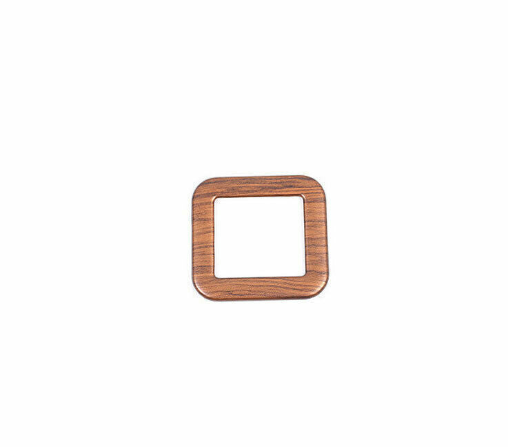Inner Back Row Armrest Switch Cove for Honda CRV CR-V 2017-2022 Matte Peach Wood