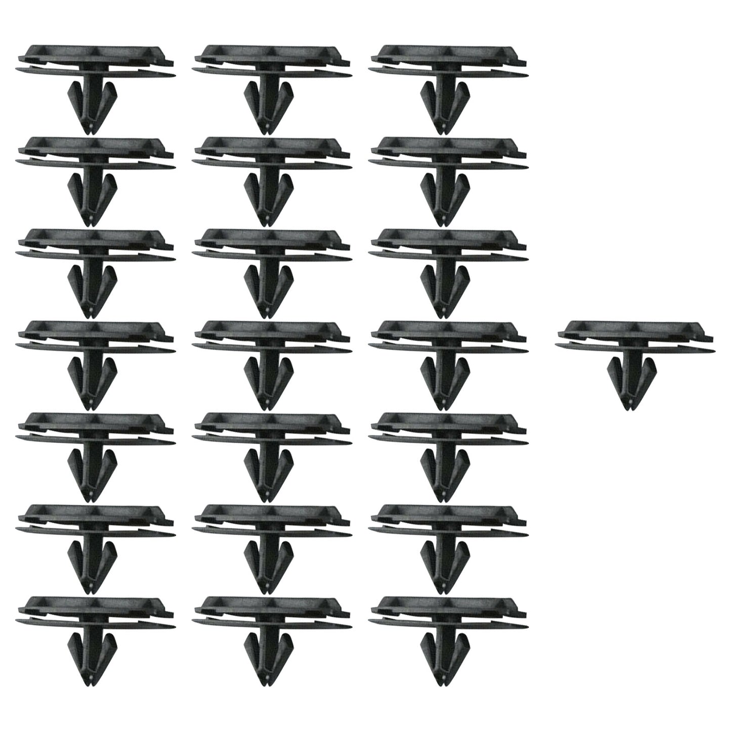25Fender Flare Rocker Panel Moulding Clips for Jeep for Wrangler Unlimited JK