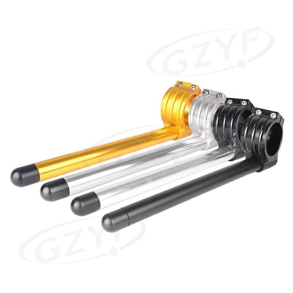 Fit 46MM Fork Tube CNC Fork Clip-ons Handle Grip Handlebar Motorcycle