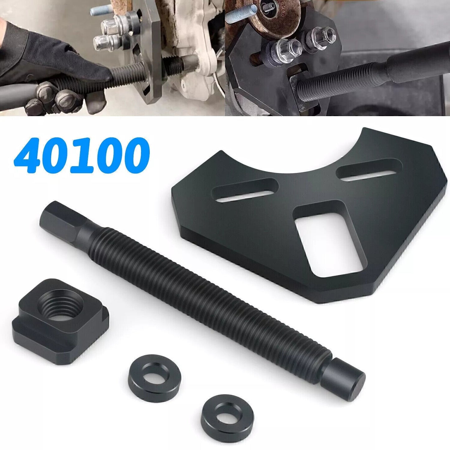 40100 Hub Removal Tool Kit Wheel Bearing Hub Remover Plate for Most 5 6 8 Lug