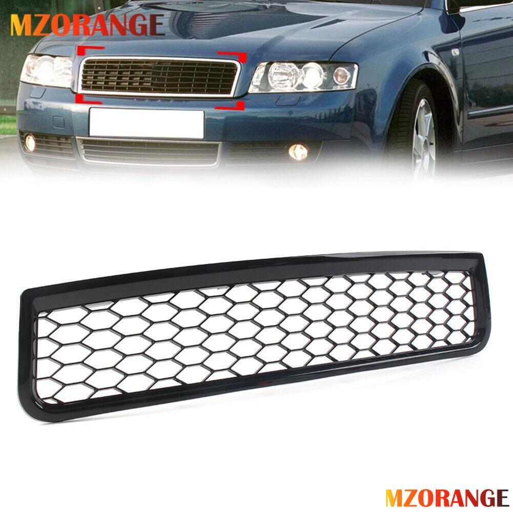 for Audi A4 B6 2001-2006 Front Grille Grill Gloss Black 8E0853651F NEW