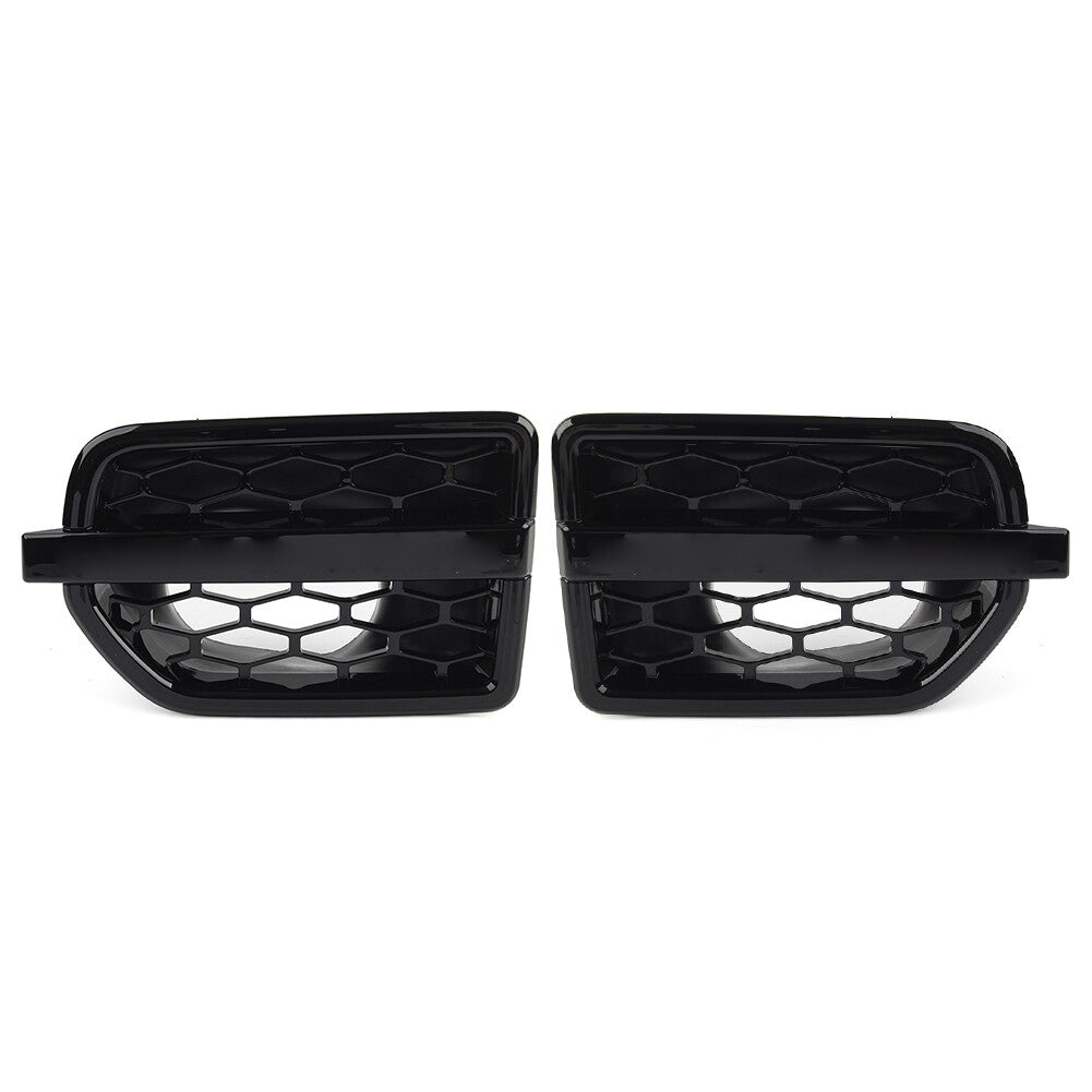 for Land Rover LR4 2010-2015 2016 Pair Front Grille Air Intake Fender Vent Grill