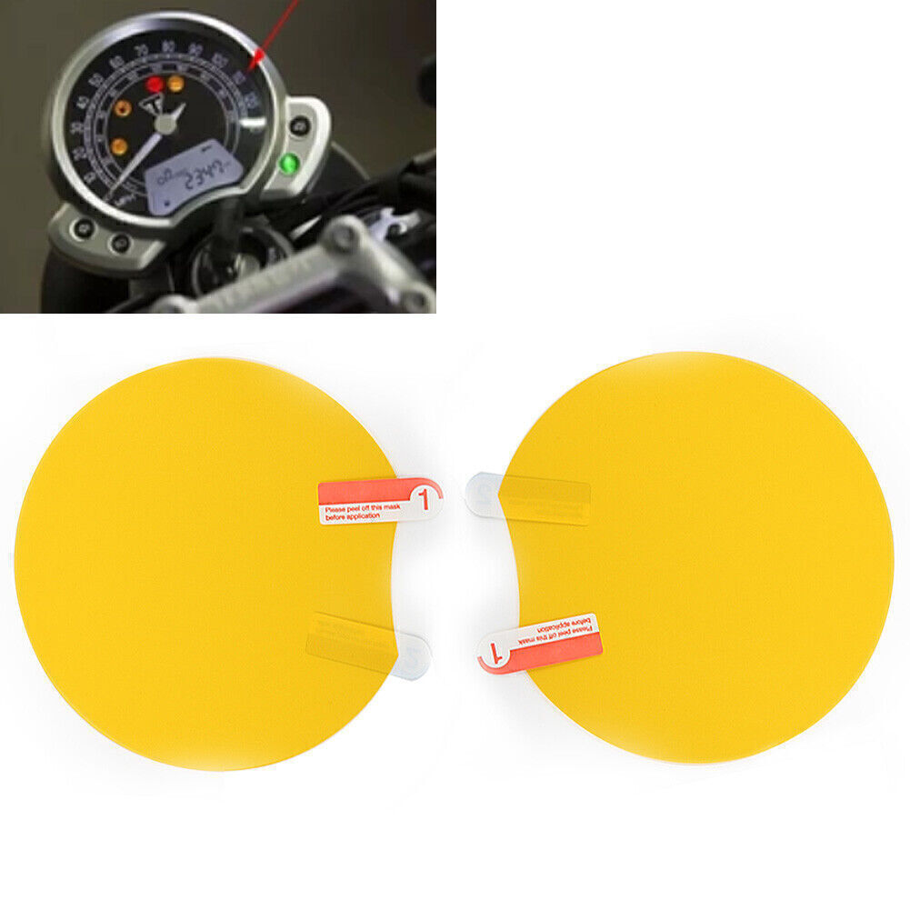 Speedometer Tachometer Gauge Film Screen Protector Cover For BOBBER STREET TWIN