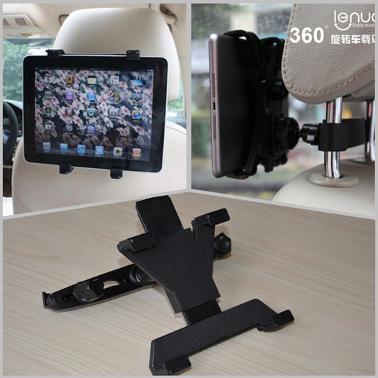 Car Adjustable Rotating Headrest for Seat Headrest Mount Holder Tablet Bracket