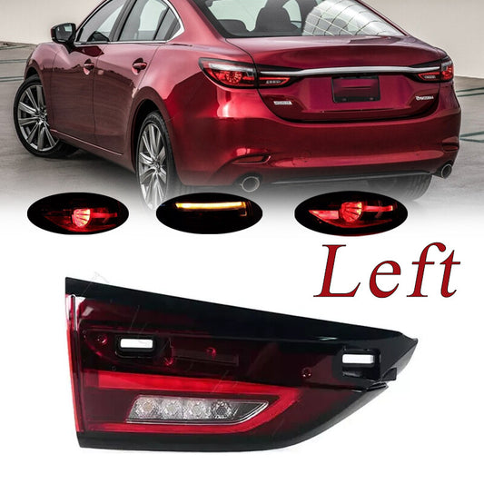 LED Rear bumper inner tail light assembly Left For Mazda6 Atenza 2019-2022