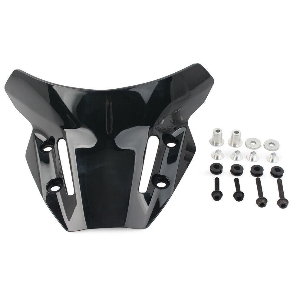 Fit for YAMAHA MT09 / SP FZ09 2021 2022 Black Motorcycle Wind Deflectors Windshield