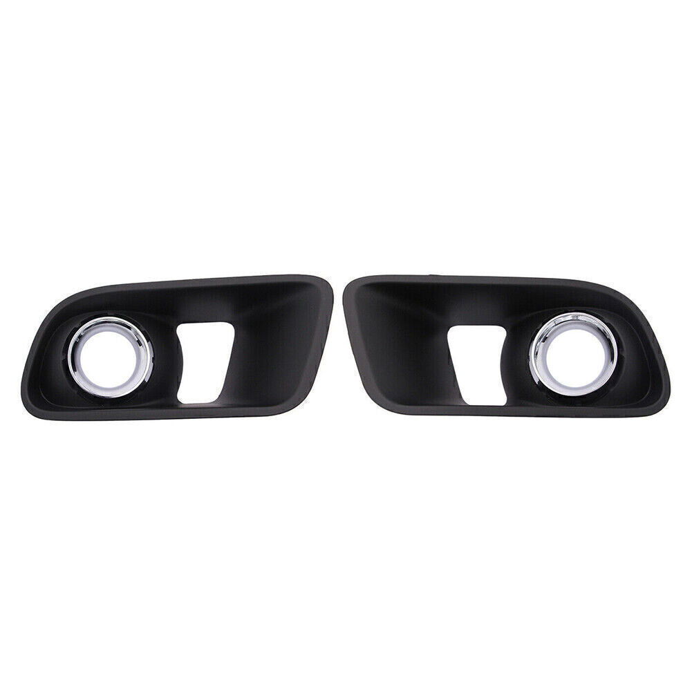 Front Bumper Fog Light Lamp Bezels for Dodge Charger 2012-2014 Pair