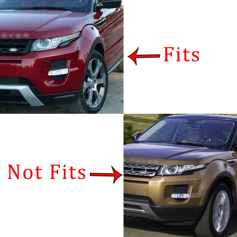 Left Front Fog Light Bezel Cover Grillle c for Range Rover Evoque 2012-2015