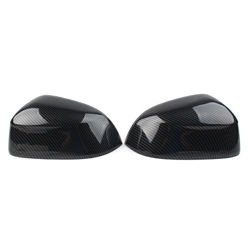 Carbon Fiber Side Rear View Mirror Cover Trim 2pcs for BMW X3 G01 2018-2022 Pair