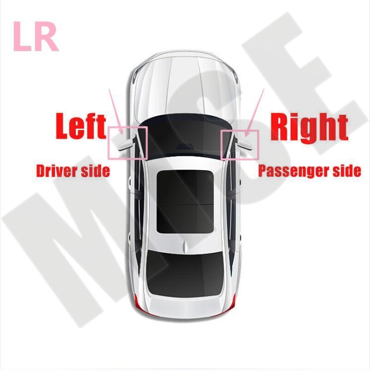 1 piece for Kia Forte 2009 2010 - 2013 left-hand power heated folding turn signal assembly