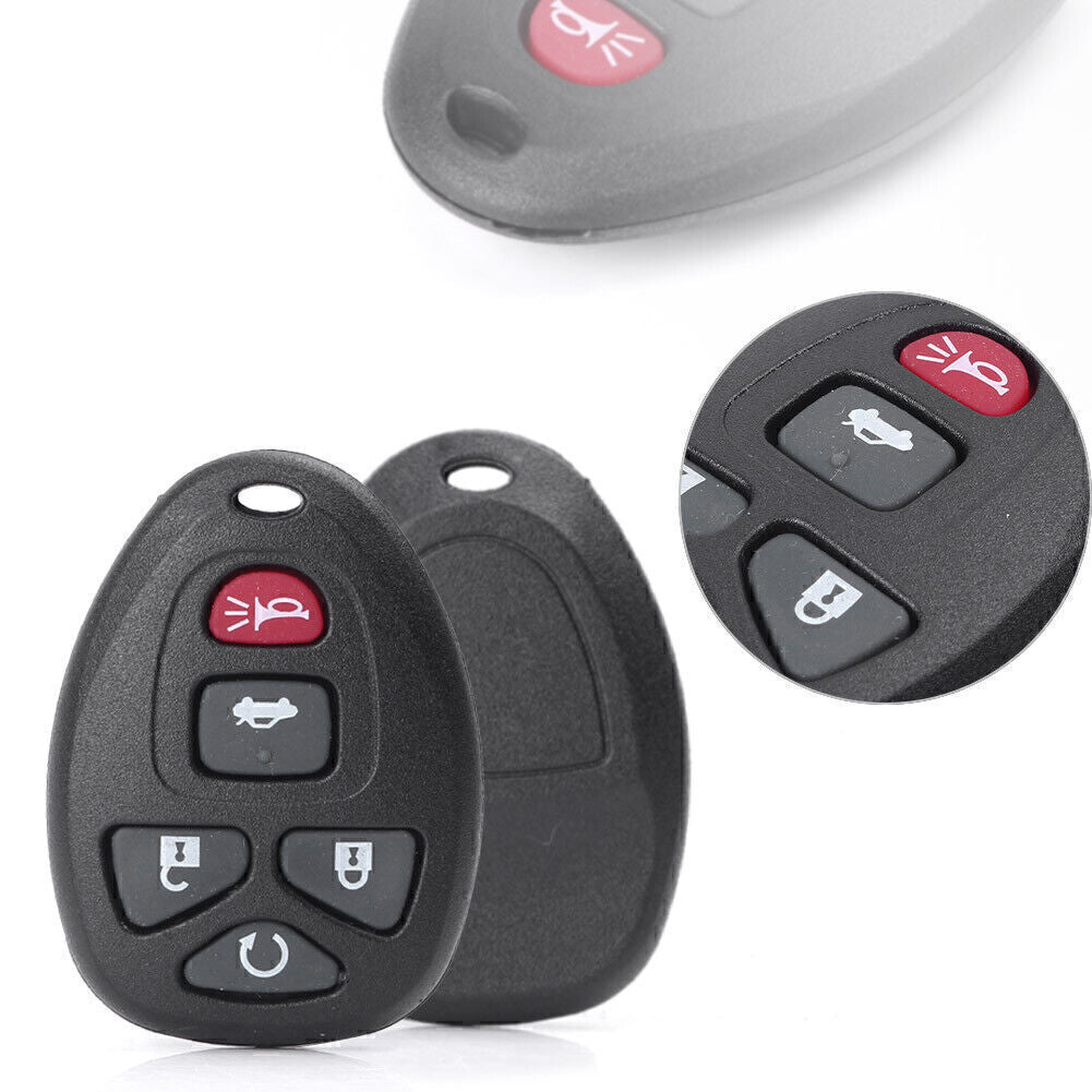 for Buick LaCrosse for Chevrolet for Saturn for Pontiac 1x 5-Button Remote Key Case Shell