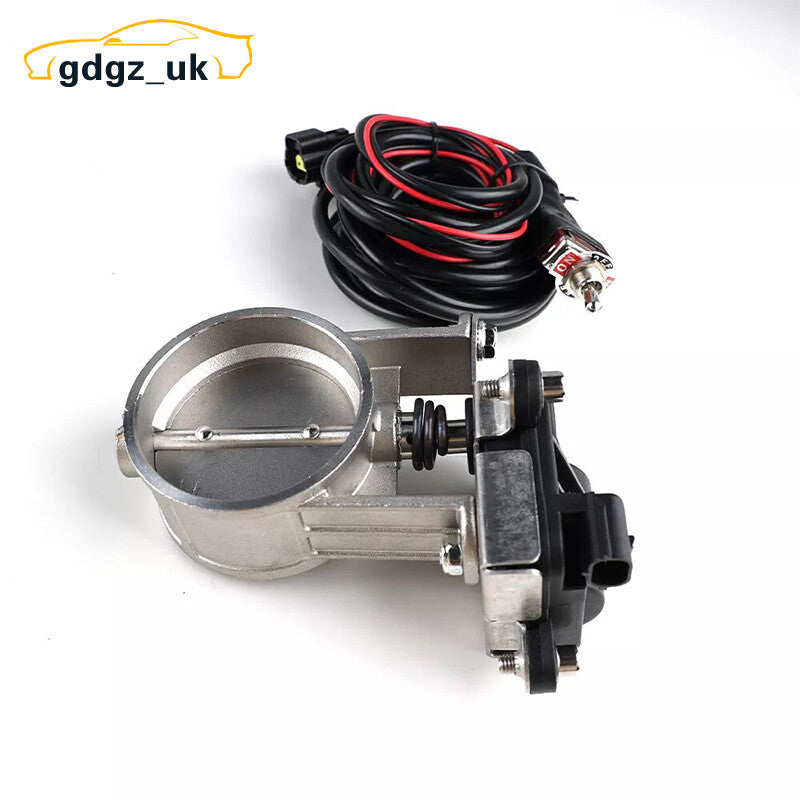 2.5in Electric Exhaust Control Valve Low Pressure For Exhaust Catback Downpipe