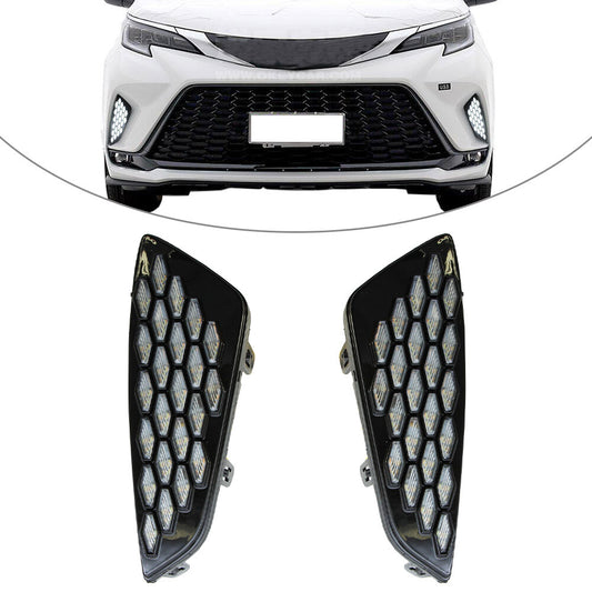 DRL Daytime Running Driving Light w/Turn Signal for Toyota for Sienna XSE 2021-2022