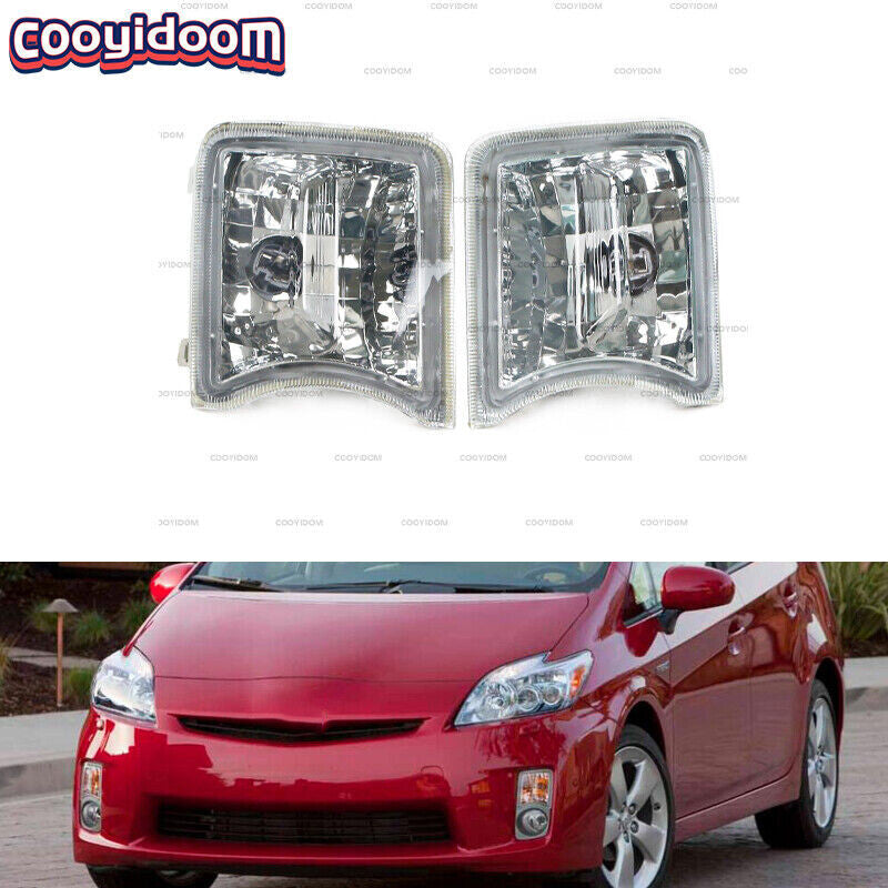 for Toyota Prius 2010-2012 Front Bumper Headlight Driving Lamps Fog Lamps LHRH