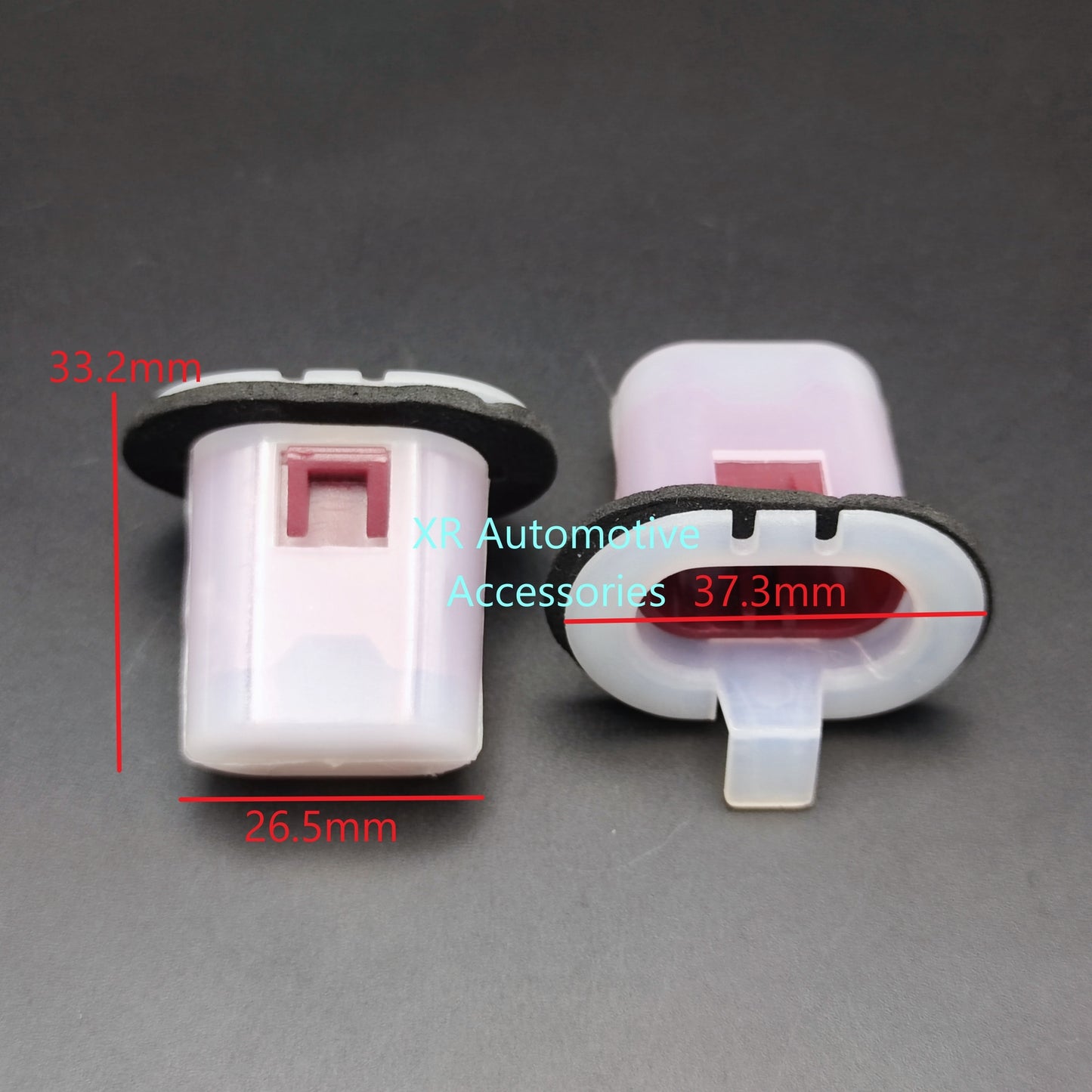 4 Pcs for Nissan for X-TRAIL Qashqai Car Rear Cushion for Seat Fixing Clips 88304-51E00
