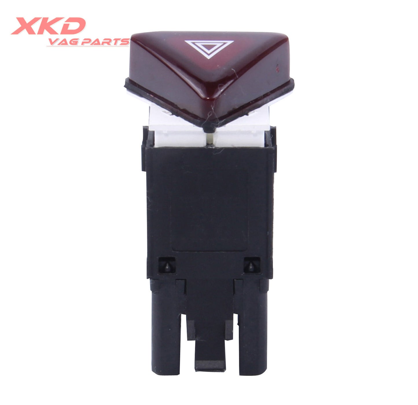 Dark red hazard warning light switch button for Volkswagen for Jetta , for Golf MK5, GTI, and Rabbit-