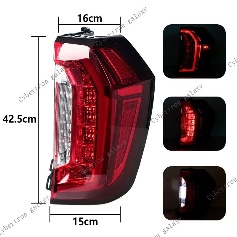 Pair LED Rear Bumper Tail Light Driving Light for GMC for Yukon 2021-2024