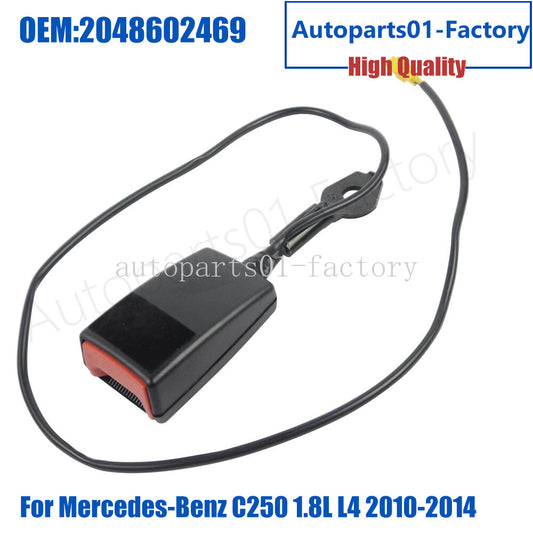 2048602469 Front Right for Seat Belt Buckle for Mercedes-Benz C250 1.8L L4 2010-2014