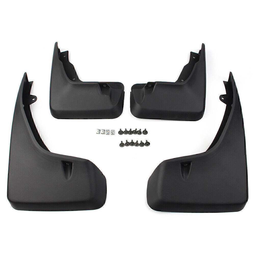 Front Rear Mud Flaps Splash Guards For 2008-15 for Land Rover LR2 LR003324 LR003322