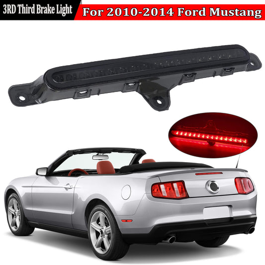 For 2010-2014 for FORD for MUSTANG LED 3RD Third Brake Light Black Stop Lamp AR3313A613A