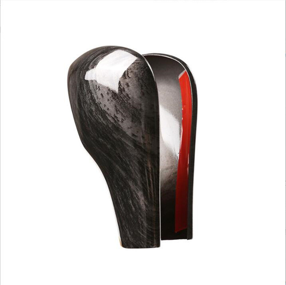 Black Wood ABS Gear Shift Knob Trim for BMW 5 Series 96-07 X3 2006-10 X5 2004-06