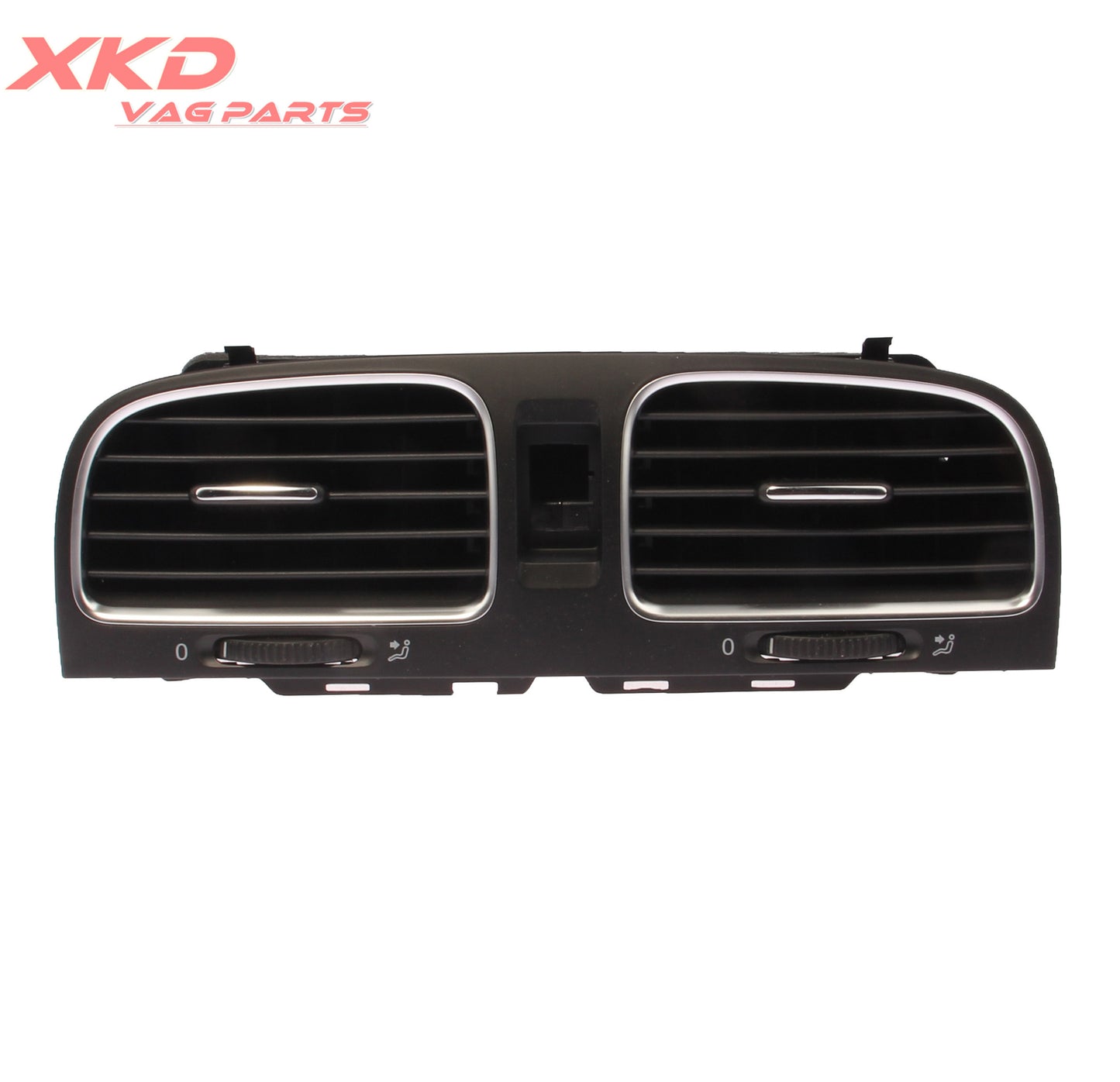 Black front dashboard center air vents suitable for Volkswagen for Golf MK6