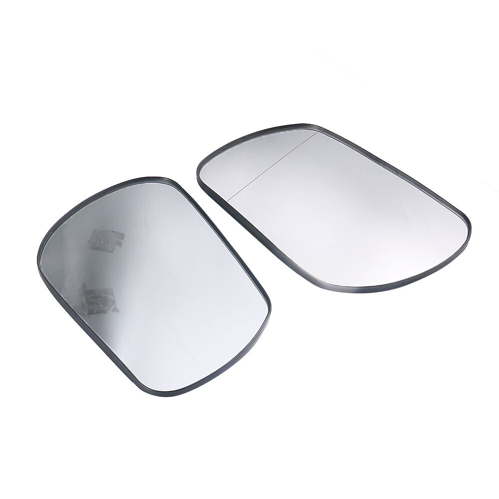2Pcs Front Left Right Side Door Mirror Glass Fits for Mazda 3 2003-2010
